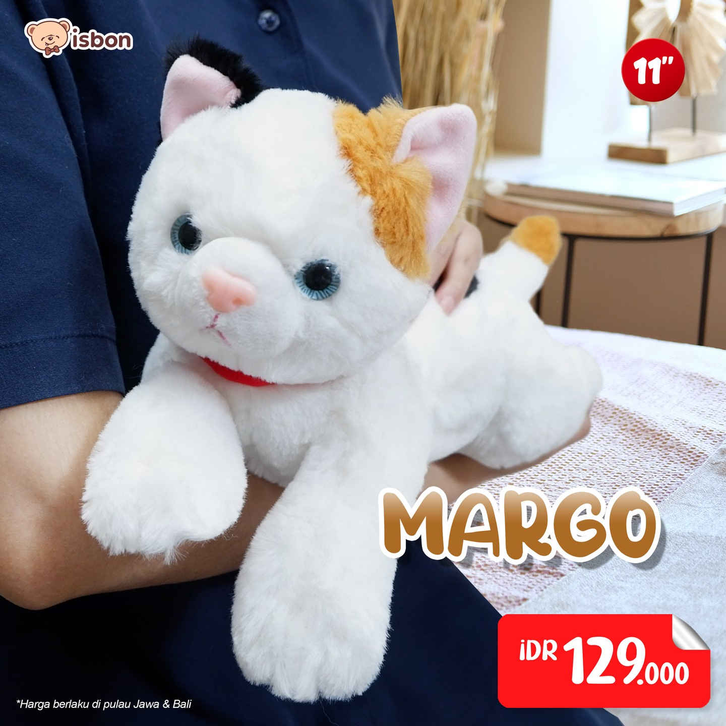 ISTANA BONEKA Kucing Bersuara Margo dan Mozart Cat 