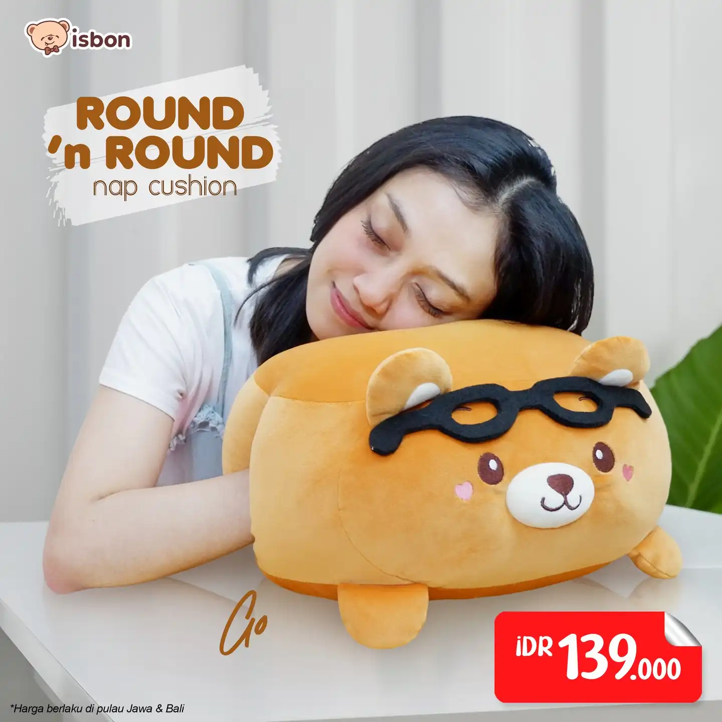 ISTANA BONEKA Penghangat Tangan Round Nap Cushion 