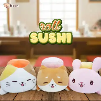 ISTANA BONEKA Sushi Roll Jepang With Daging Salmon Meat Series 