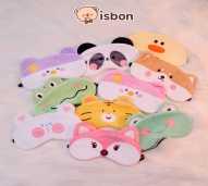 ISTANA BONEKA Penutup Mata untuk Tidur Eye Mask Printing Lucu Bepergian Jauh Istirahat Premium