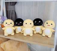 ISTANA BONEKA Gantungan Kunci Don Don Kuning Hitam Dinosaurus Bordir Mainan Anak Hadiah Spesial