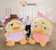 ISTANA BONEKA Sad Duck Bebek Sedih Kuning SUPER GIANT Make Up Roll Berenang Mainan Anak Ekspersi Marah Sinis Melirik Lucu Imut Halus Non Alergi Hadiah Ulang Tahun Spesial Premium