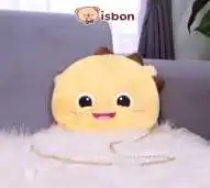 ISTANA BONEKA Tas Sling Bag Kepala Dino Don Don Kuning Lucu Selempang Dewasa Anak Bepergian Premium