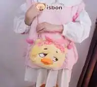 ISTANA BONEKA Tas Sling Bag Kepala Bebek Sedih Sad Duck Lucu Selempang Dewasa Anak Bepergian Premium